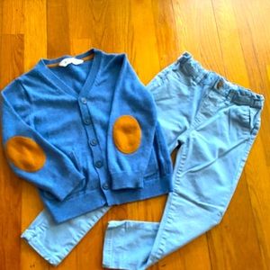 H&M padded elbow cardigan